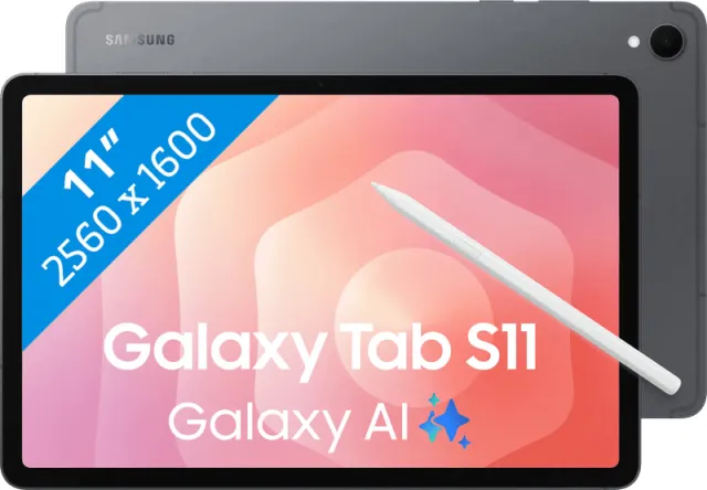 Samsung Galaxy Tab S11 11 inch 512GB Wifi Grijs Gray