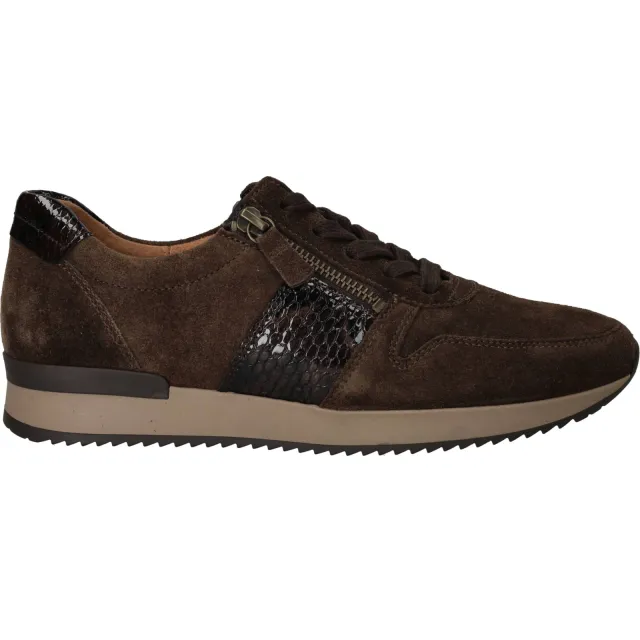 Gabor Perfect Fit 6019 sneakers bruin