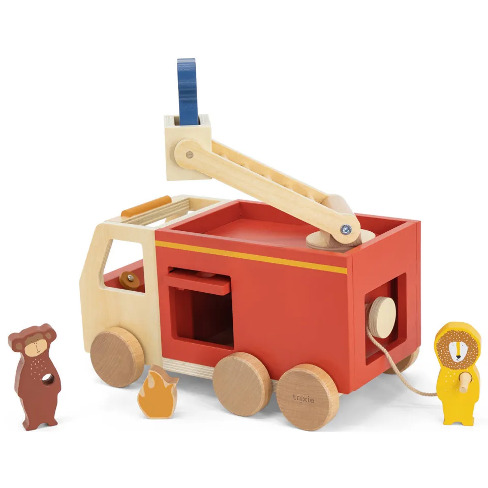 Trixie brandweerwagen speelvoertuig multi, foto 3