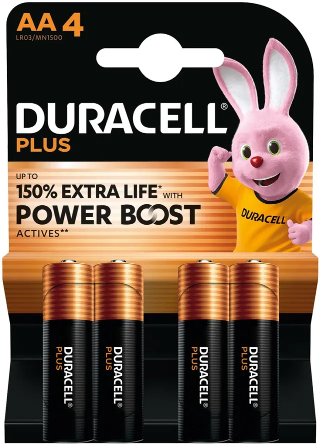 Duracell Plus Power Boost AA batterijen