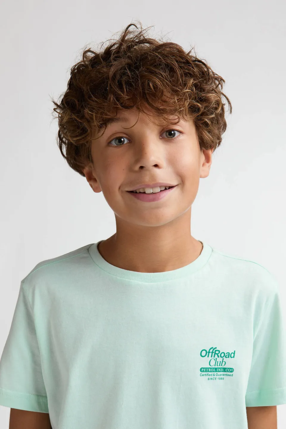 Petrol Industries t-shirt met backprint mintgroen, foto 7