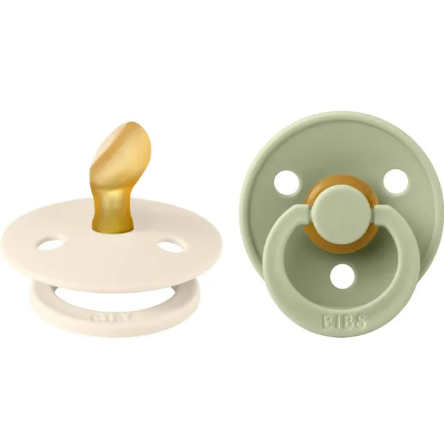 Bibs Colour fopspeen ivoor/sage Ivory/Sage