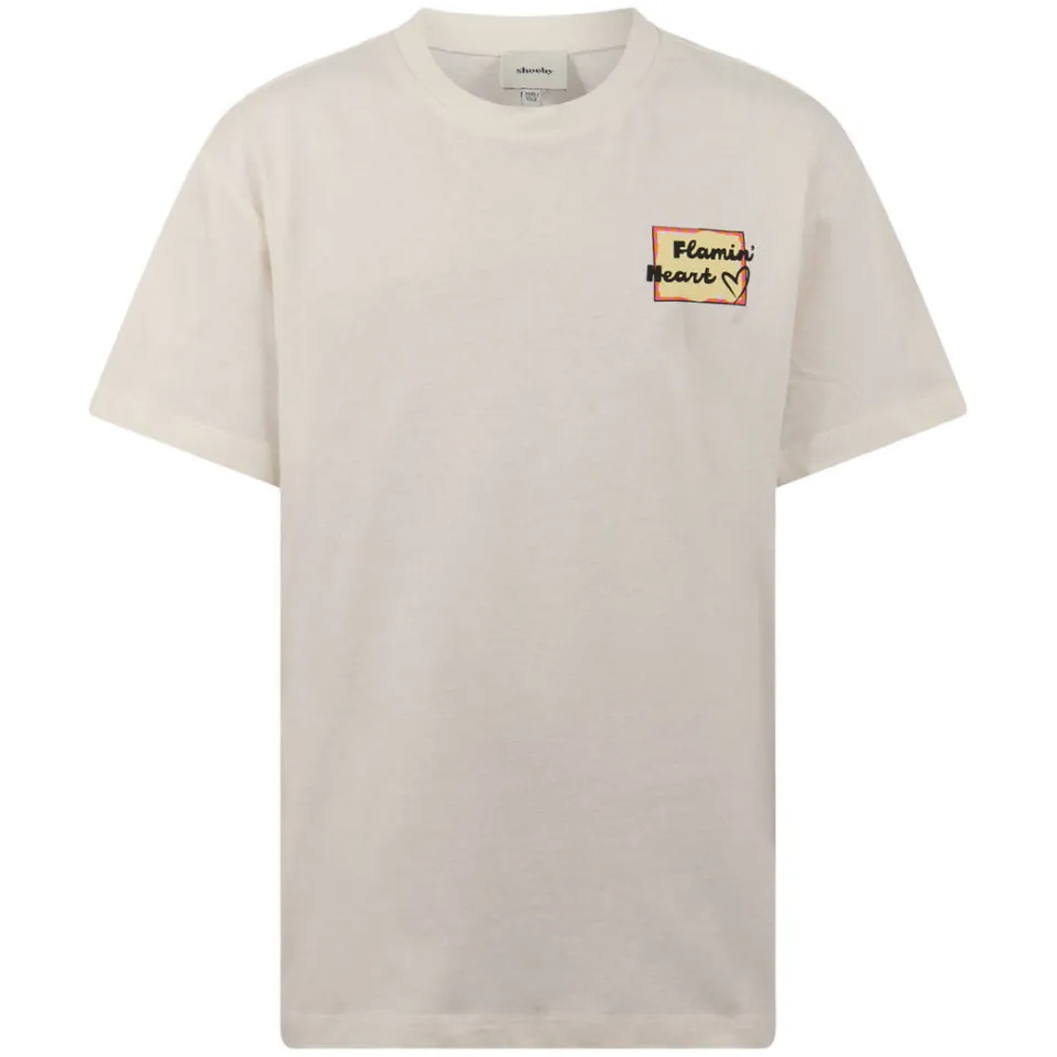 Shoeby T-shirt met backprint ecru, foto 2