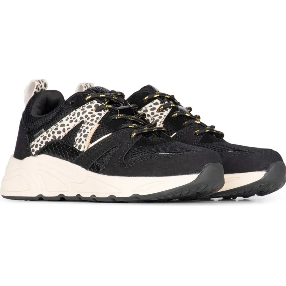 POSH by Poelman chunky sneakers zwart Zwart met combinatie