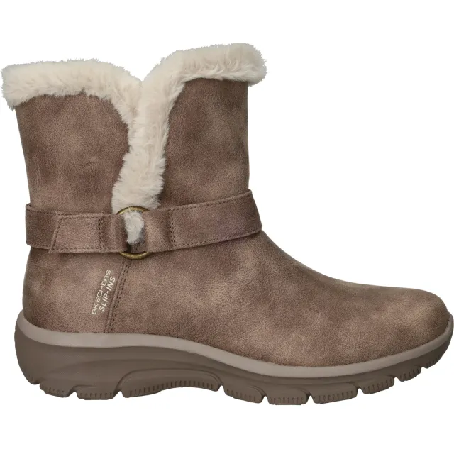 Skechers Slip-Ins Relaxed Fit enkellaarsjes taupe