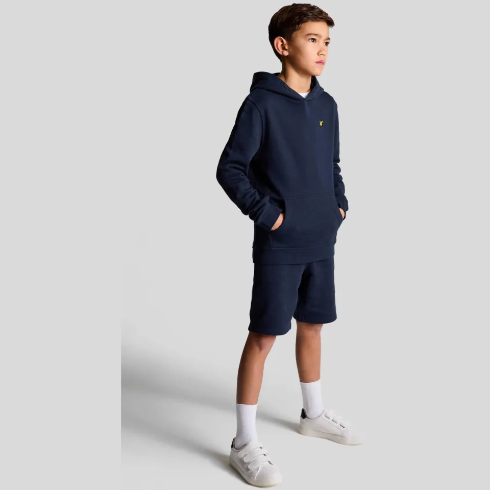 Lyle & Scott sweater marine blauw, foto 4