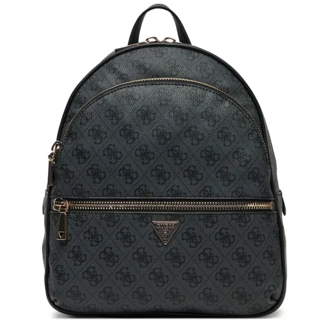 Guess Manhattan II grote rugzak zwart