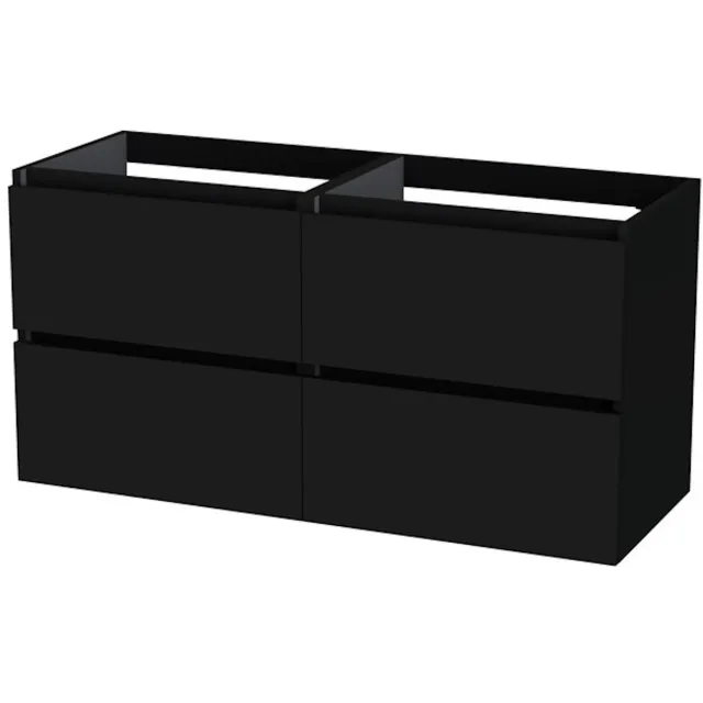 Tiger Loft wastafelonderkast 120 cm mat zwart