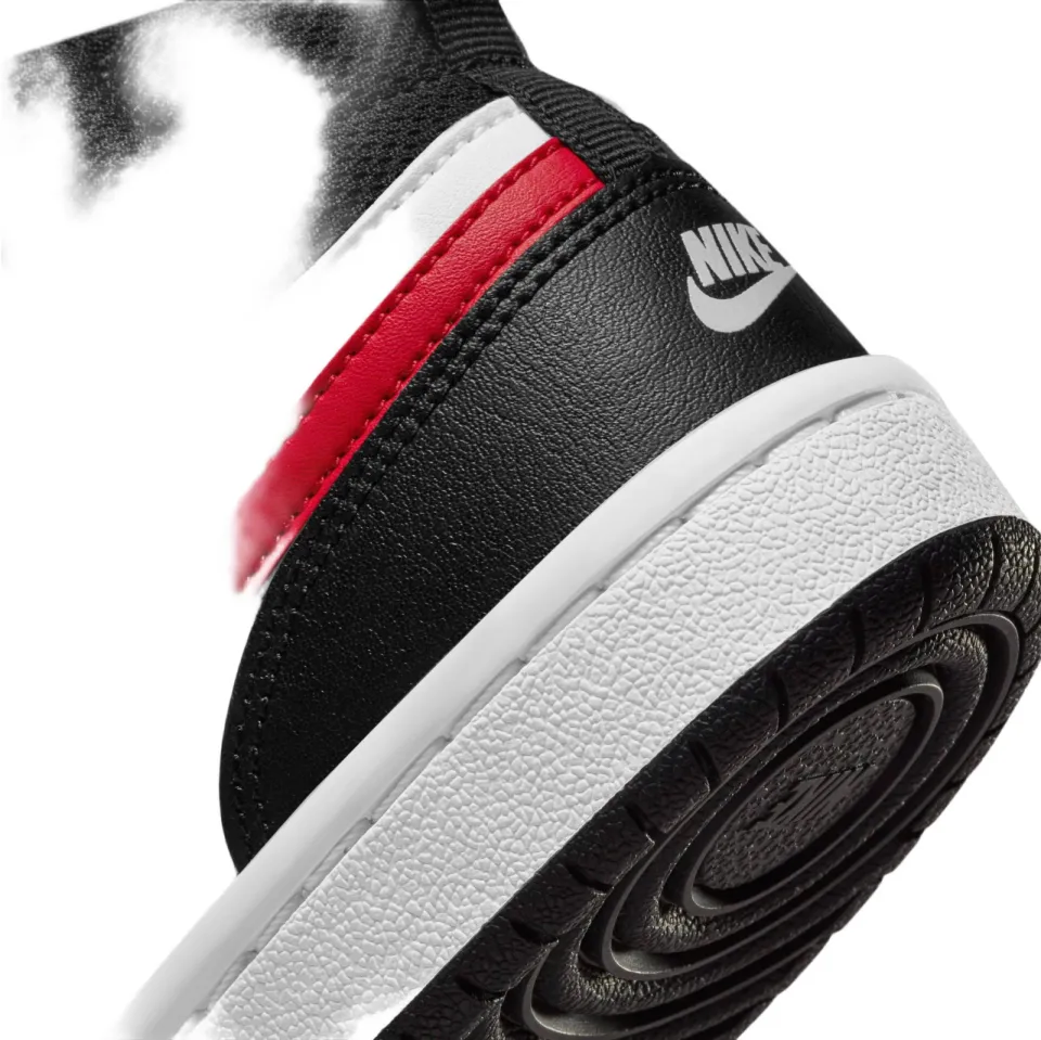Nike Court Borough Mid 2 sneakers wit rood zwart, foto 8