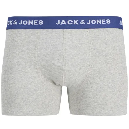 Jack & Jones JACSOLID boxershorts 12-pack donkerblauw/zwart/grijs, foto 3