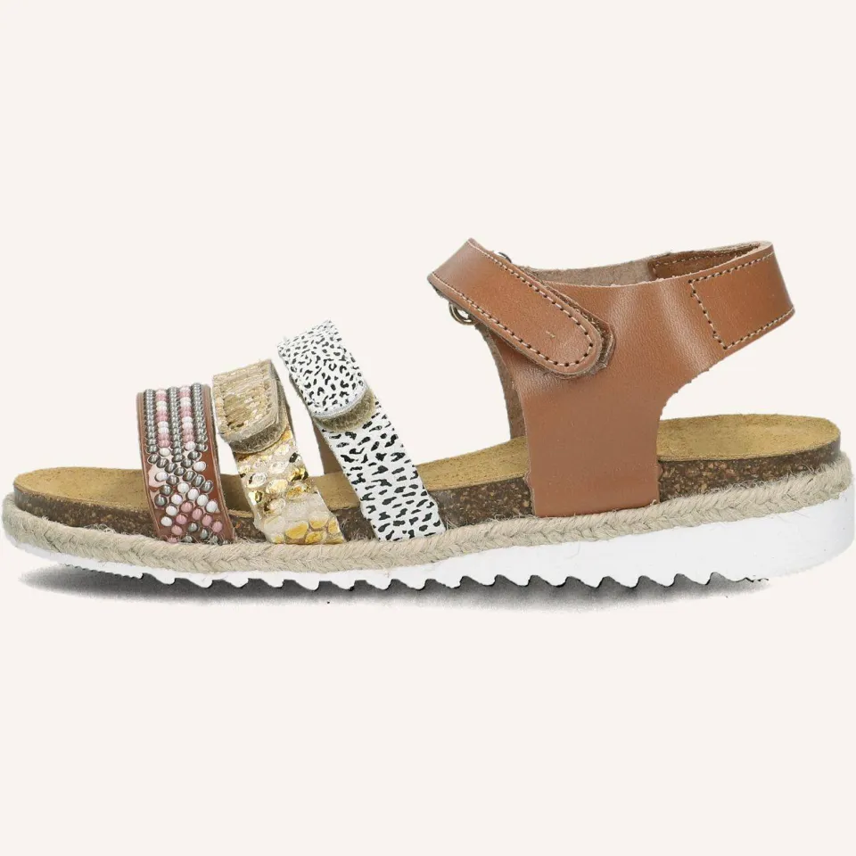 Develab Sandalen 44334 Cognac, foto 5