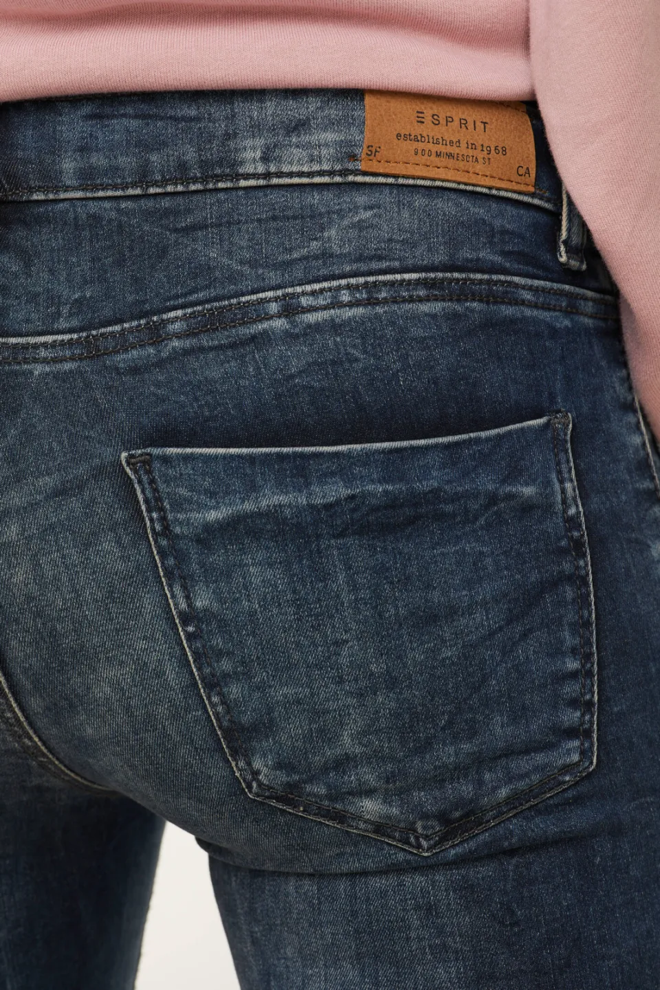 Esprit Maternity mom zwangerschapsjeans dark denim, foto 4