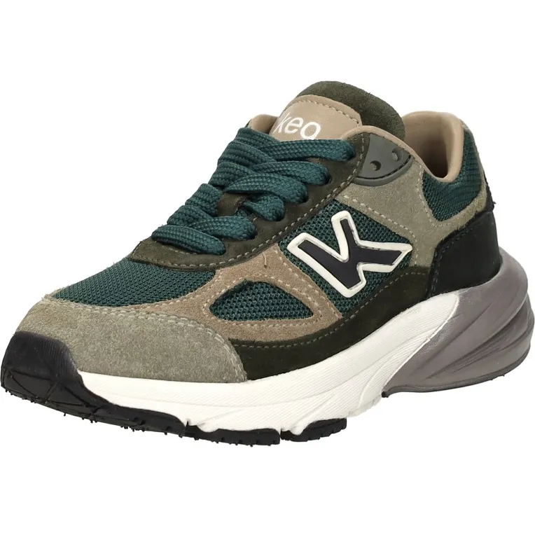 Keq lage sneakers groen, foto 4