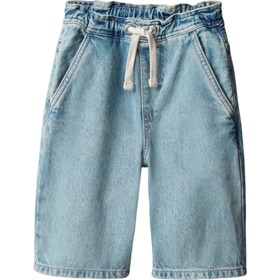Calvin Klein barrel jeansshort blauw, foto 2