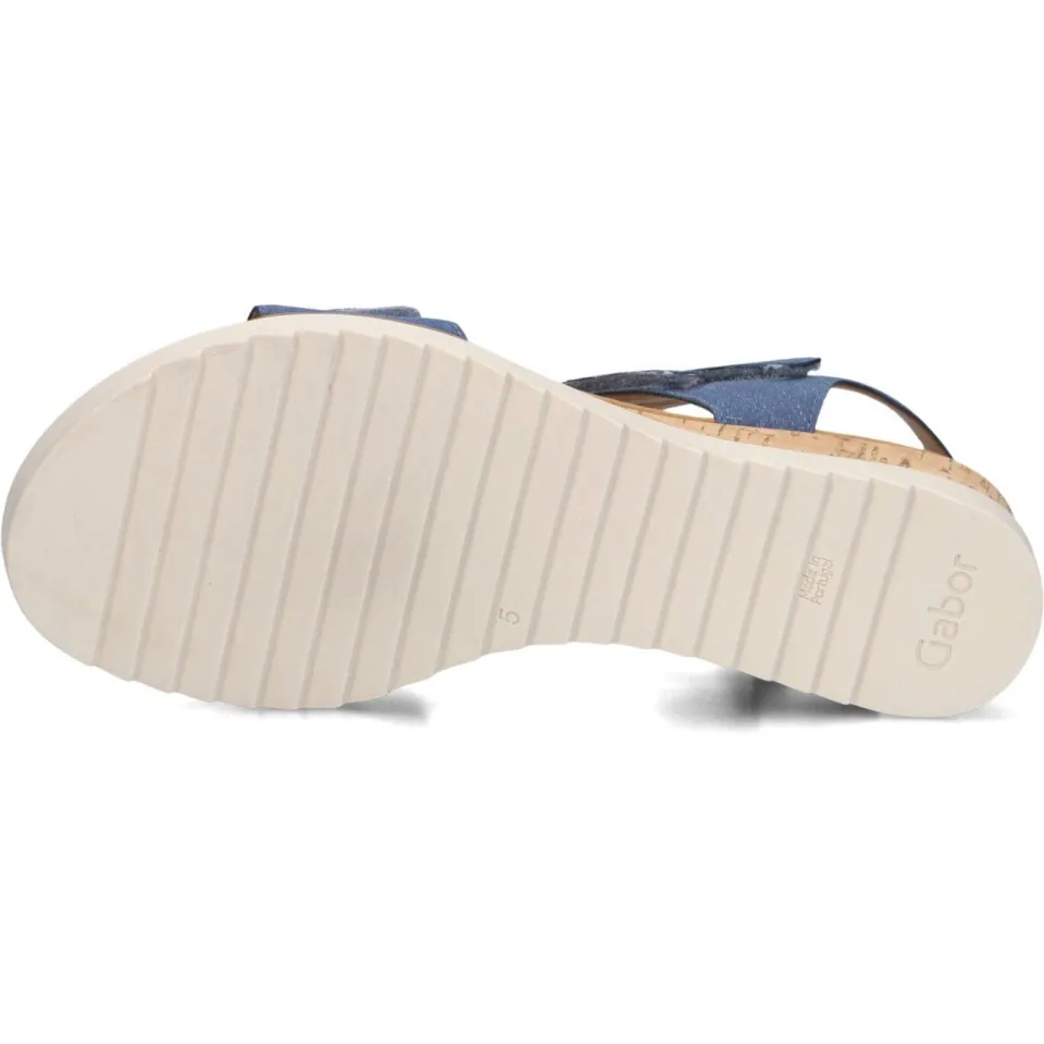Gabor Sandalen 754.2 Blauw, foto 2