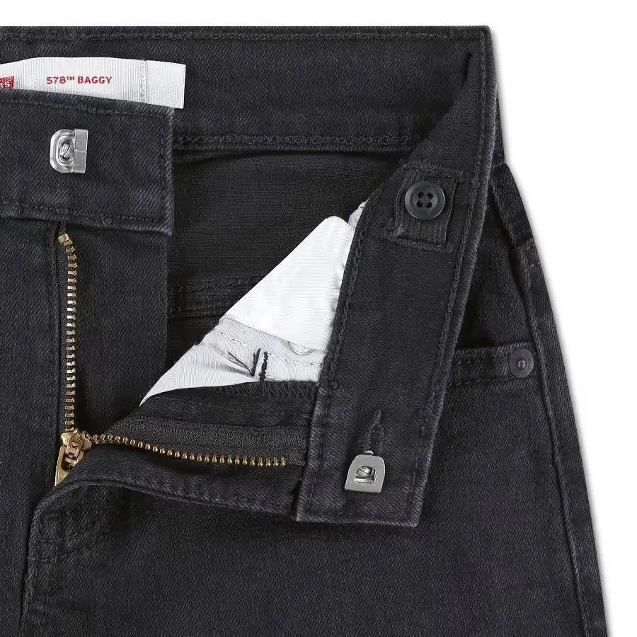 Levi's Kids 578™ Baggy Jeans black denim, foto 3