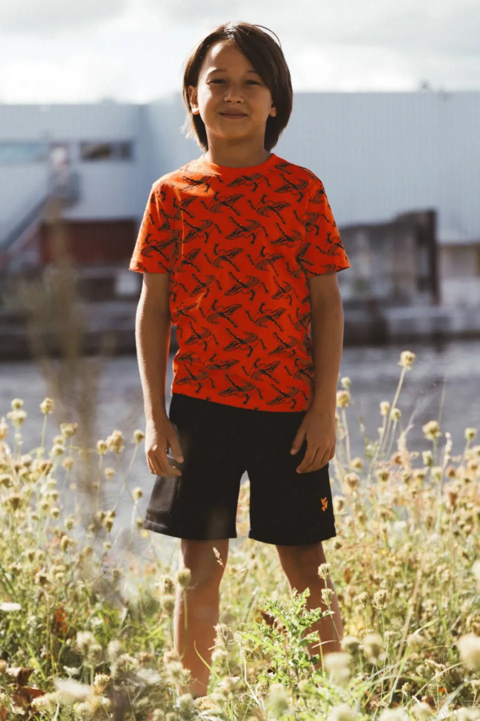 TYGO & vito jersey T-shirt oranje, foto 3