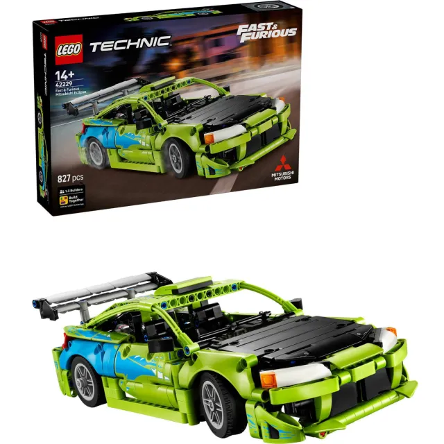 Lego Technic Fast and Furious Mitsubishi Eclipse auto 42229, foto 2