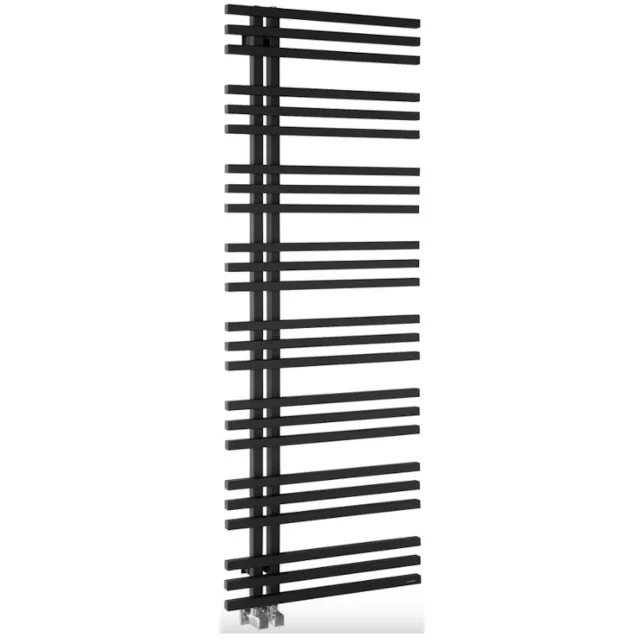 Sapho Designradiator Sapho Sophina 60x164,7 cm 833W Mat Zwart