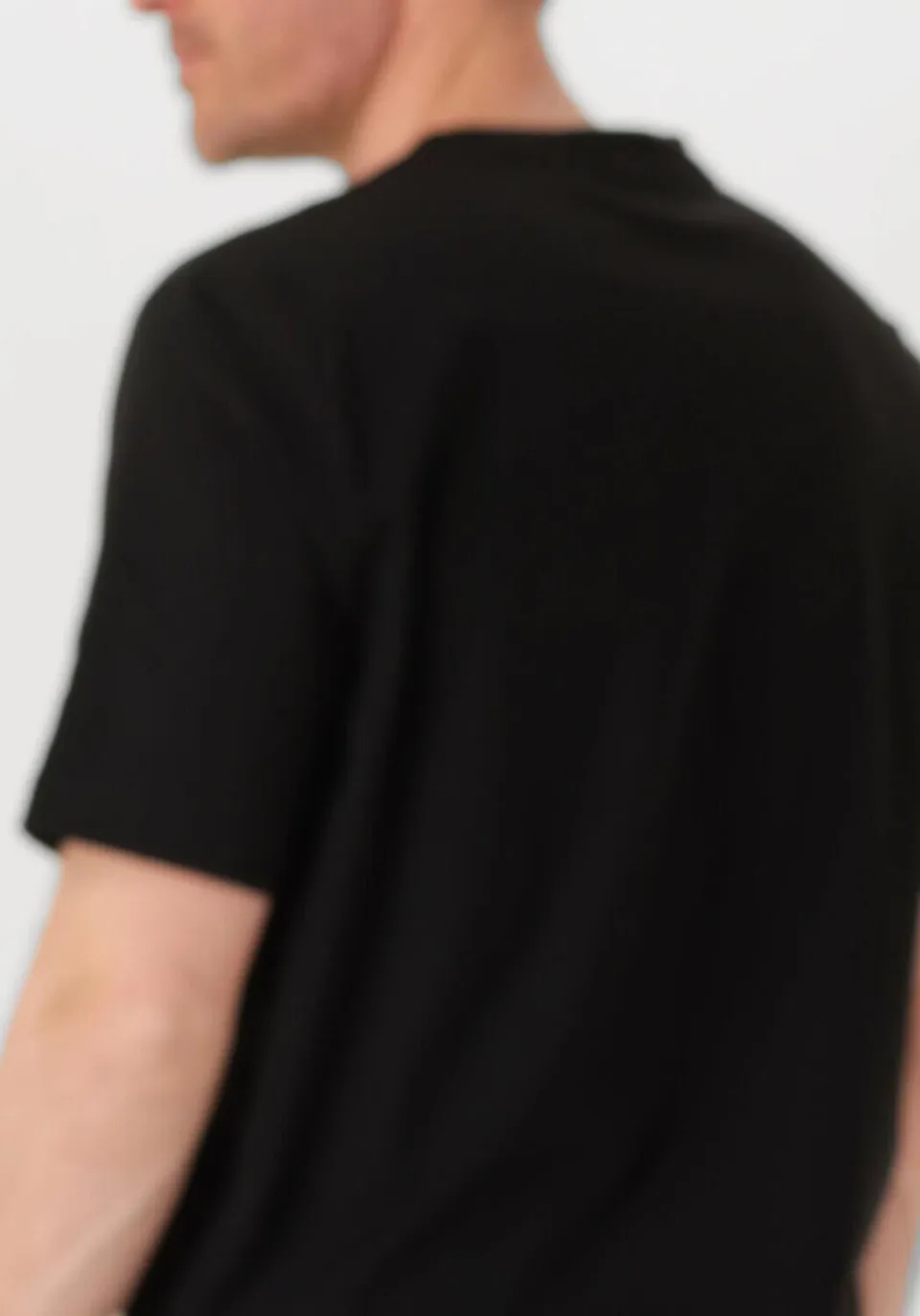 Boss Orange Heren Polo's & T-shirts Tchup 10242929 01 - Zwart, foto 4