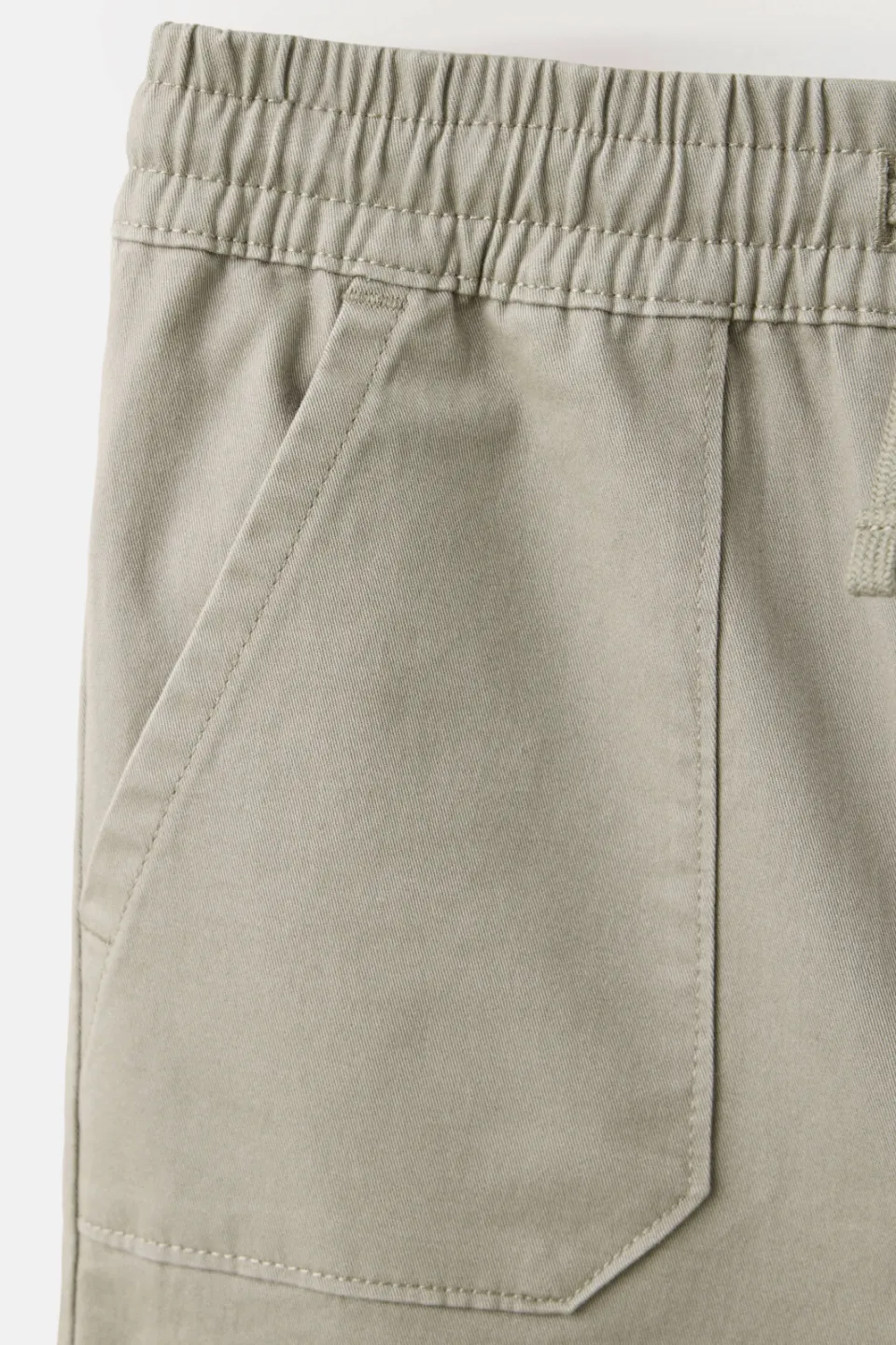 Mango joggingbroek lichtkaki, foto 5