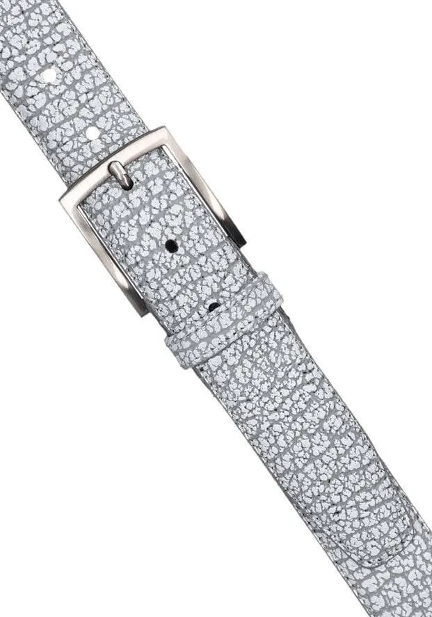 Floris Van Bommel CFM-10096 De Belter riem lichtgrijs, foto 2