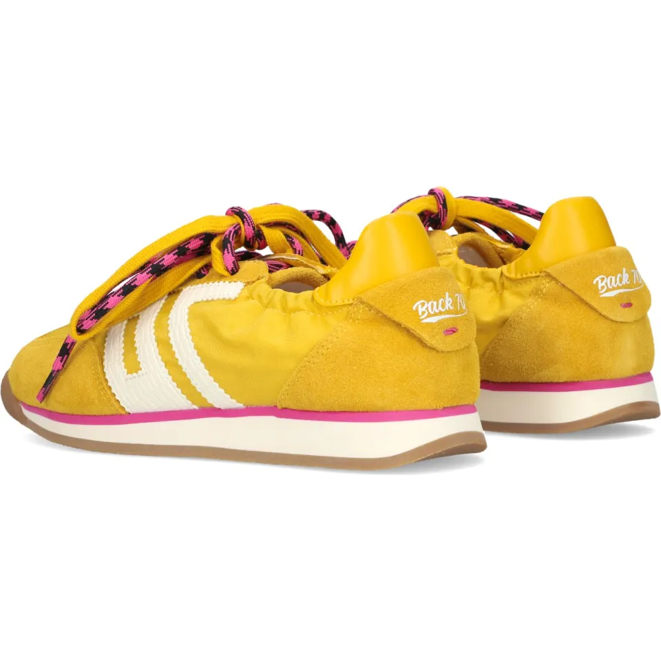 BACK70 Back 70 Sneakers Rocket Geel, foto 4