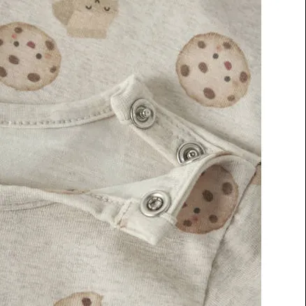 NAME IT BABY romper met print - beige, foto 4