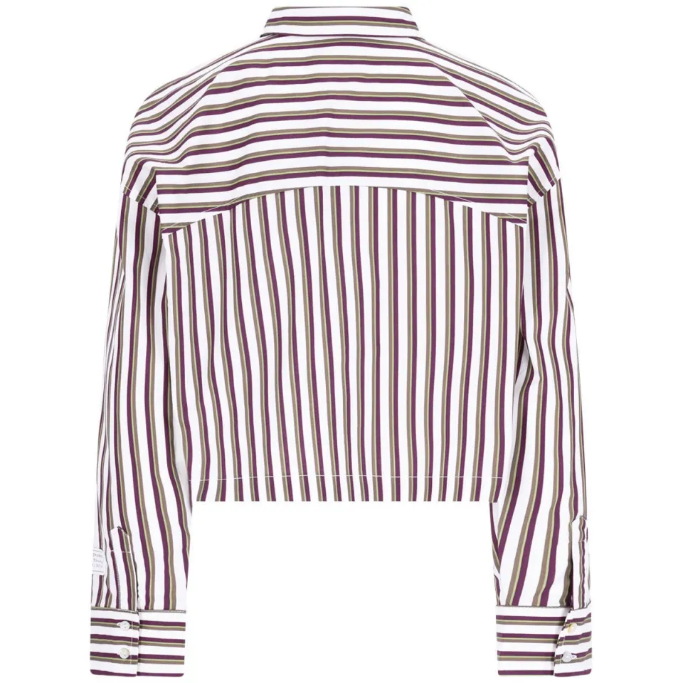 Like Flo Young gestreepte blouse wit, foto 3