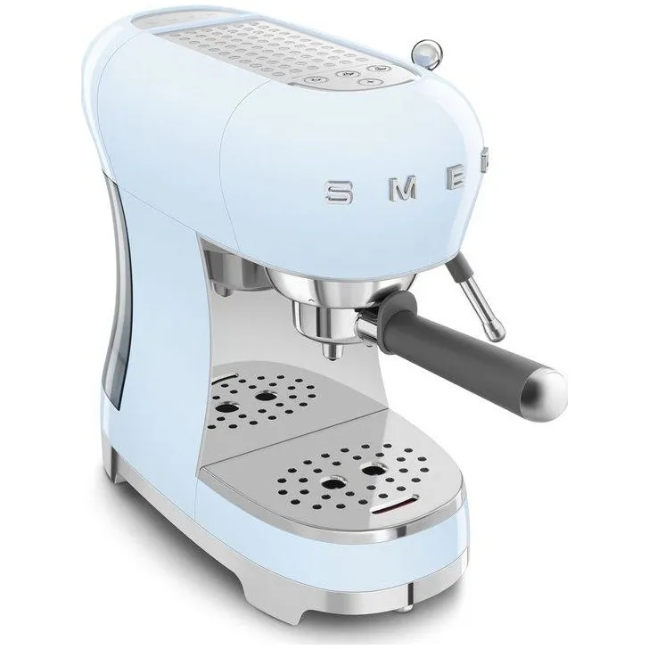 Smeg ECF02PBEU espressomachine pastelblauw, foto 2