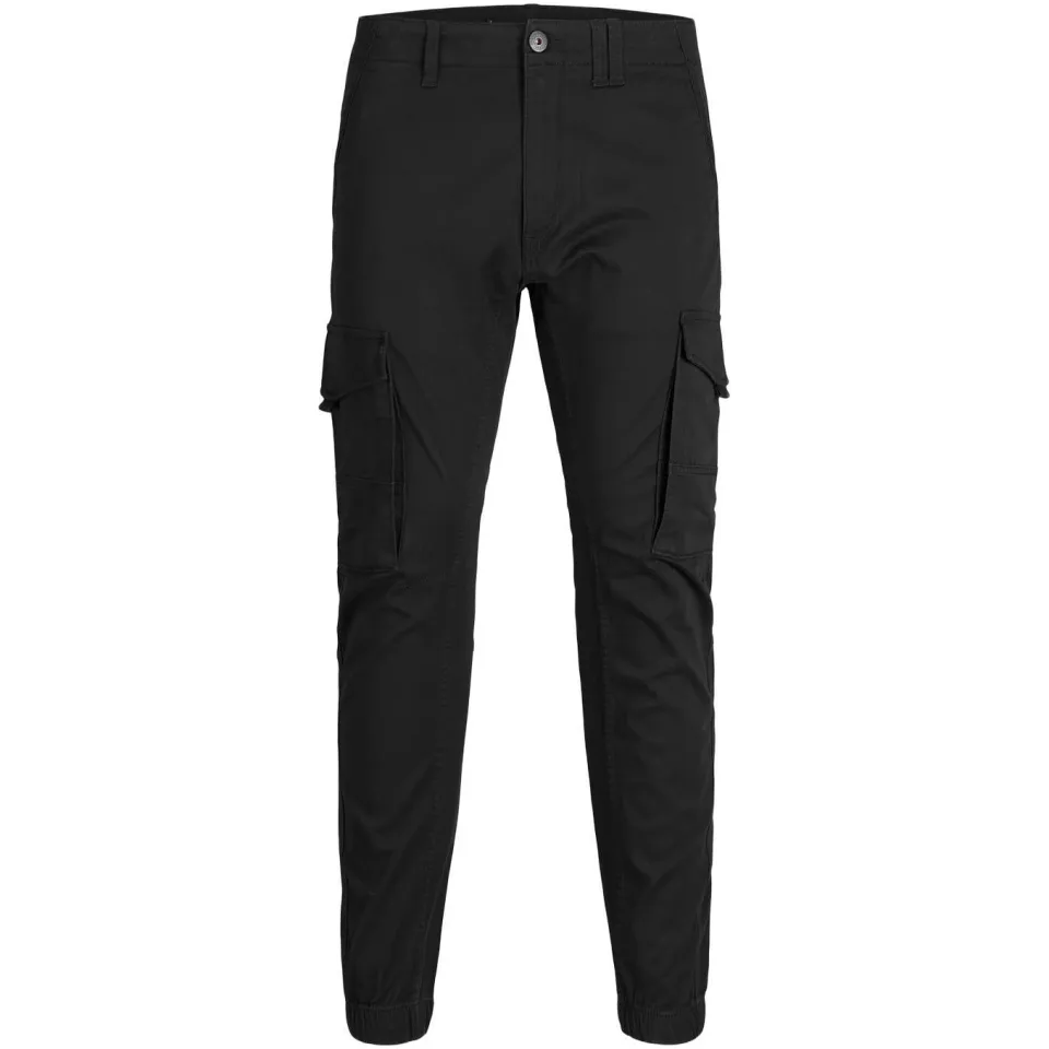 Jack & Jones Paul Flake cargobroek zwart, foto 2