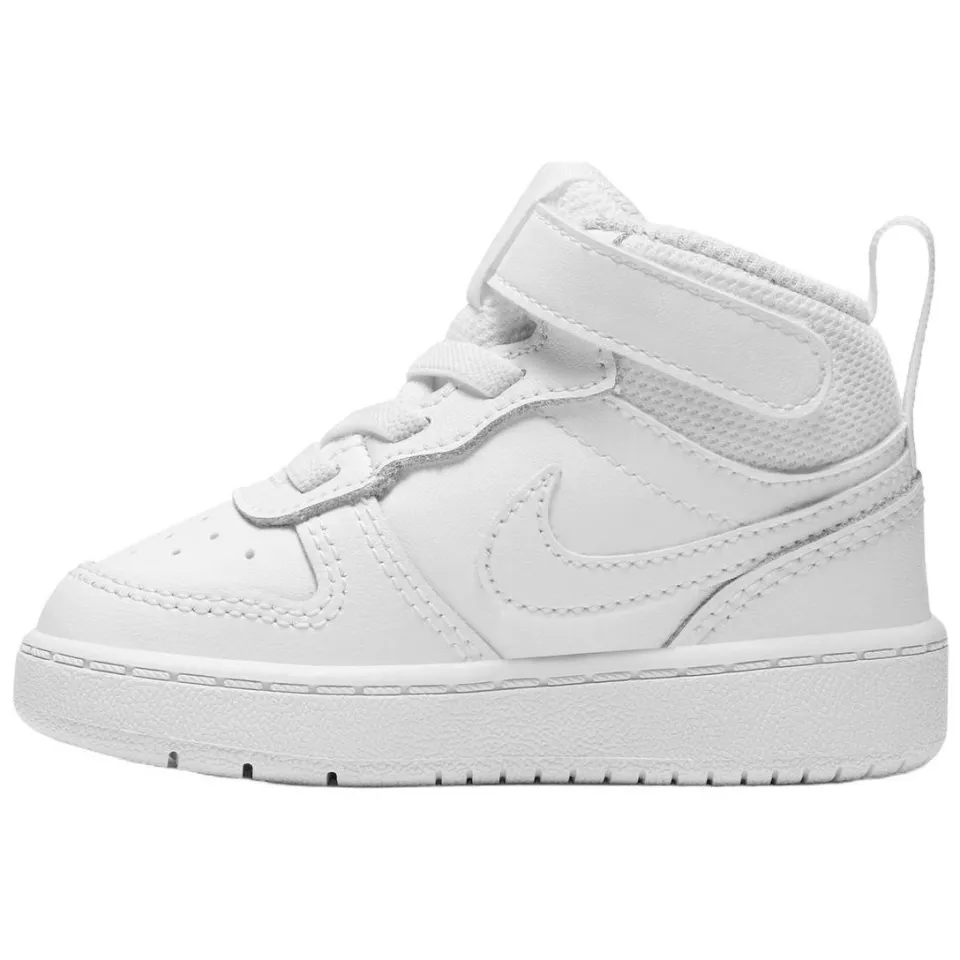 Nike Court Borough Mid 2 leren sneakers - wit, foto 3