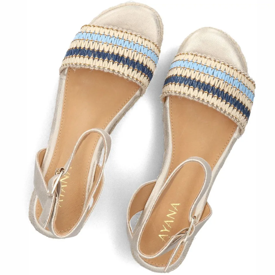 AYANA Sandalen 0047-71 Goud, foto 5