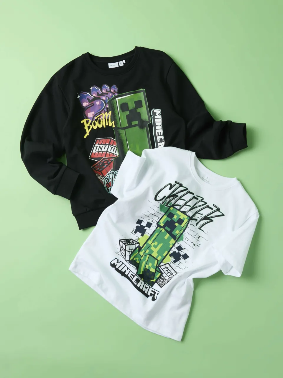 NAME IT Minecraft T-shirt wit, foto 5