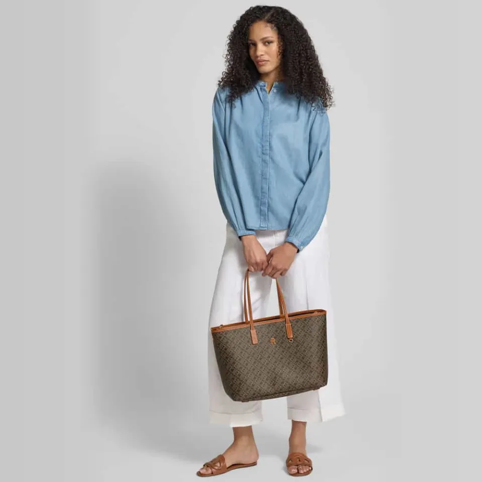 Tommy Hilfiger Th Monoplay tote bruin, foto 4