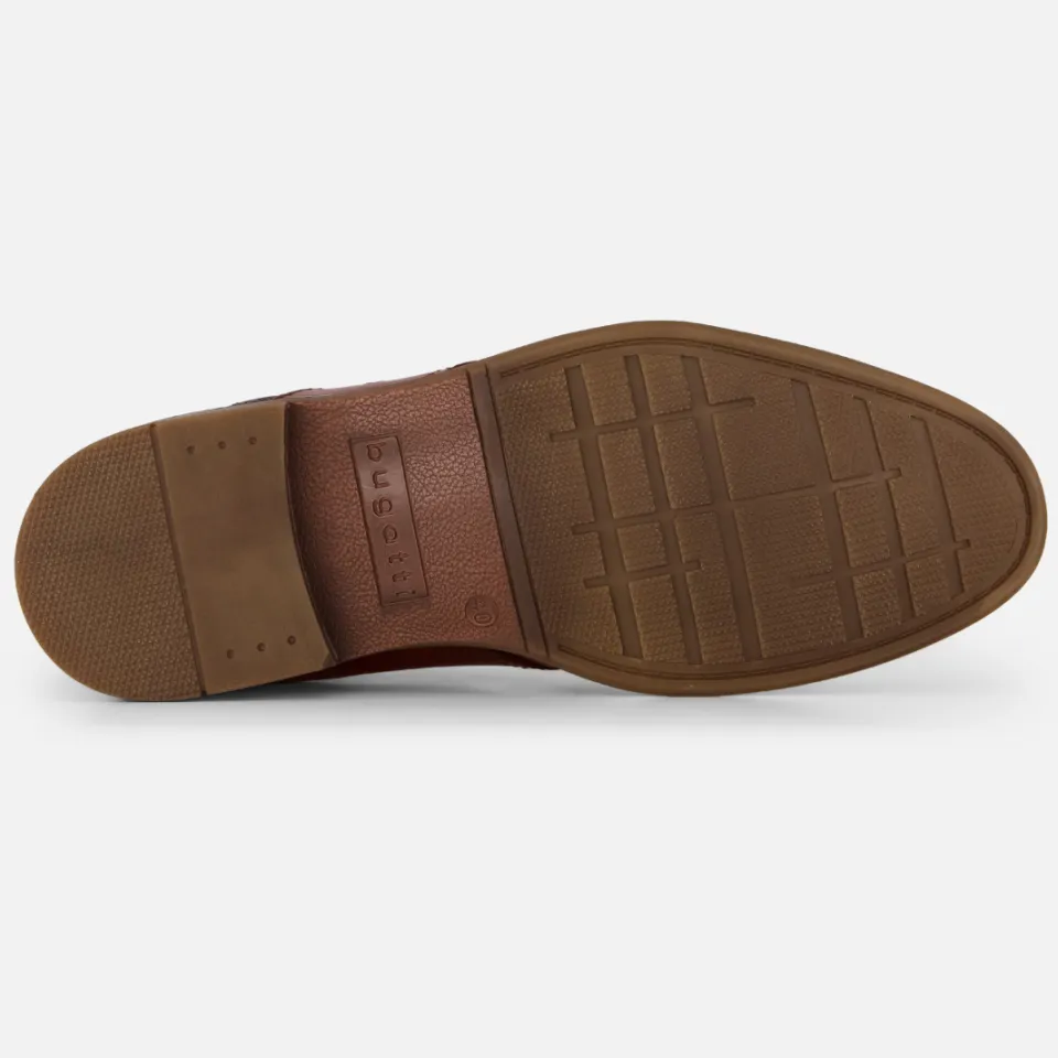 Bugatti Amros veterschoenen cognac