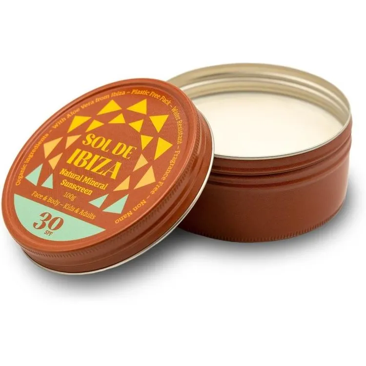 Sol De Ibiza SPF30 Natural Mineral zonnebrandcrème