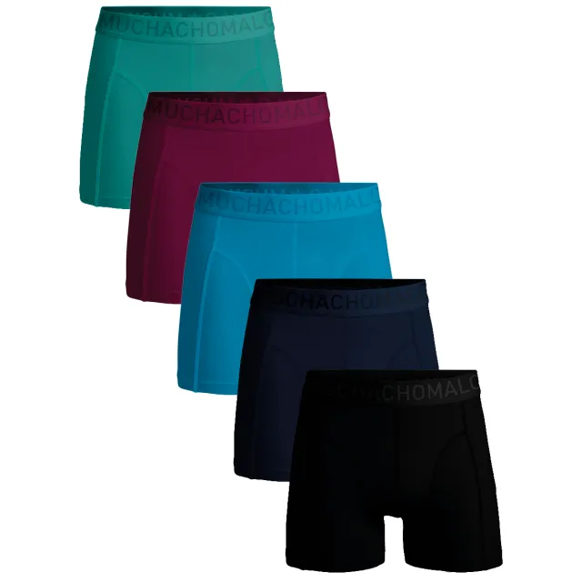 Muchachomalo Heren 5-pack Boxershorts Hello Moonlight Veelkleurig