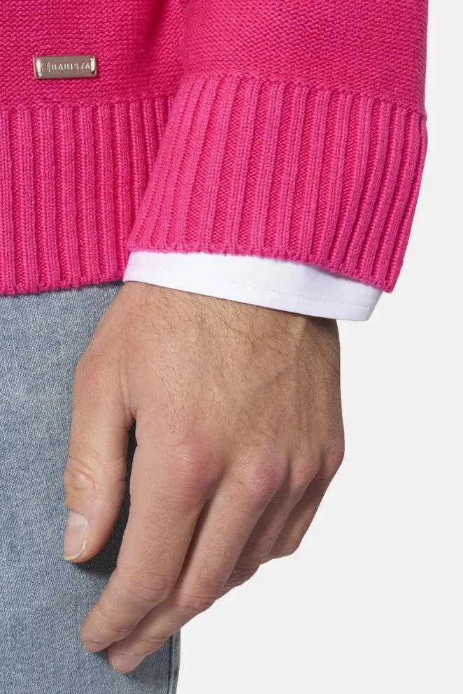 Babista katoenen regular fit trui Plus Size - roze, foto 4