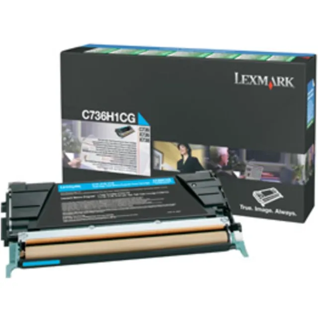 Lexmark C736H1CG Toner Cyaan Hoge capaciteit