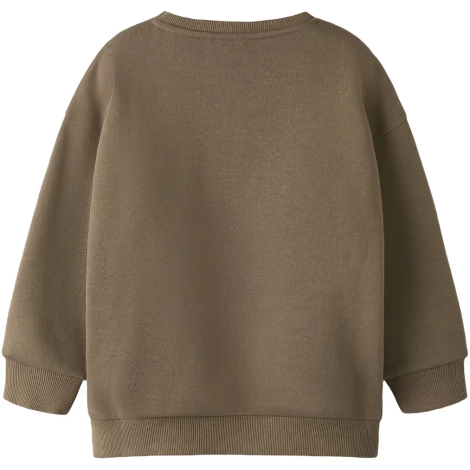 NAME IT MINI sweater met print - bruin, foto 3
