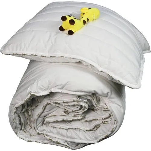 Polydaun Kids starterset 4-seizoenendekbed met kussen en knuffel wit, foto 4