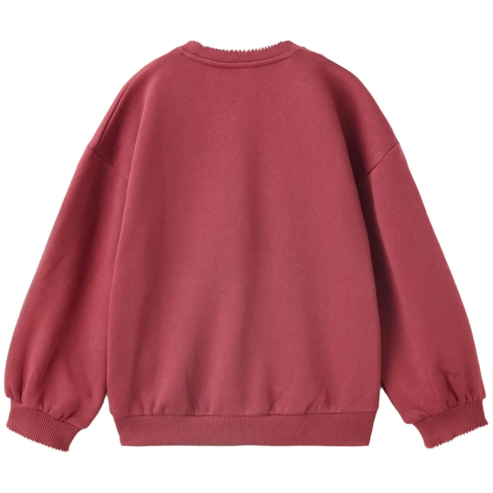 Mango Kids sweater met tekst - rood, foto 3