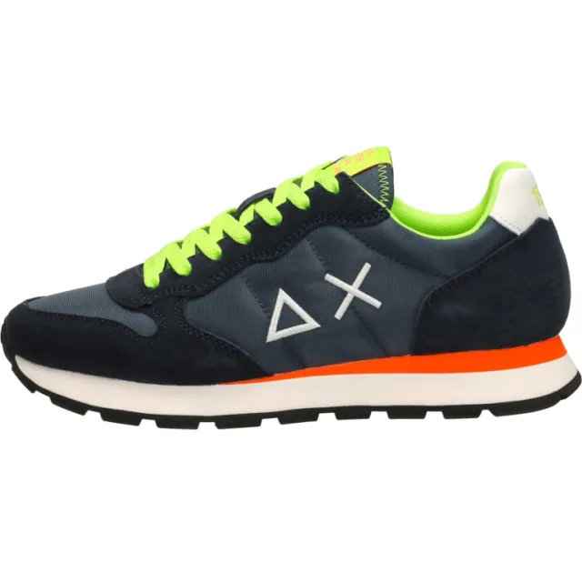 Sun68 Tom Fluo lage sneakers donkerblauw blauw, foto 2