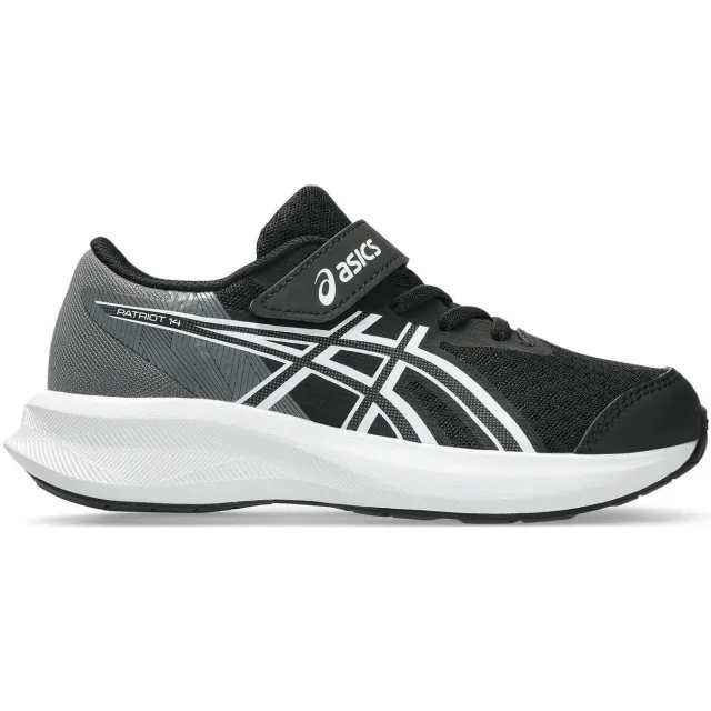 Asics Patriot 14 hardloopschoenen zwart/wit