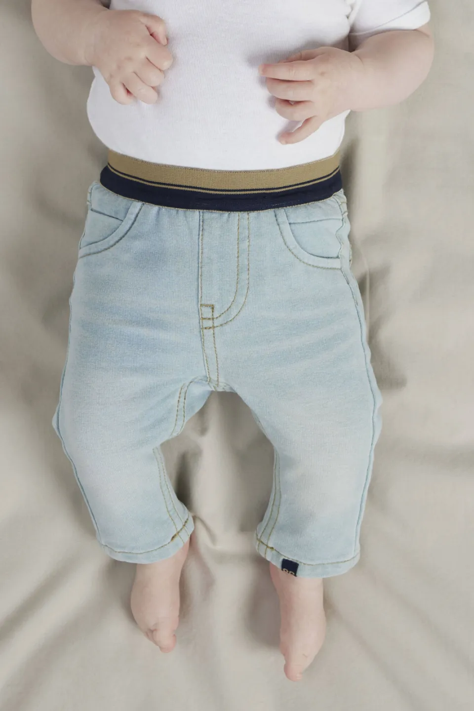 NAME IT BABY slim fit jeans - light blue denim