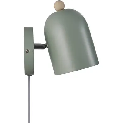 Nordlux Gaston wandlamp grijsgroen, foto 3