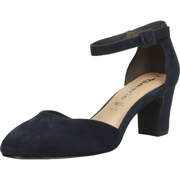 Tamaris 24412 pump blauw, foto 4