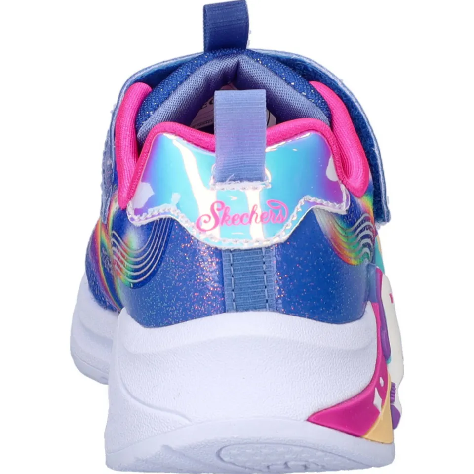 Skechers Unicorn Chaser sneakers blauw multi, foto 2