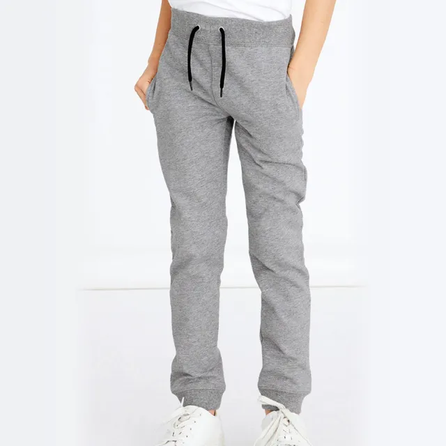 NAME IT NKMSWEAT broek grijs melange, foto 3